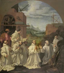 Das Wunder des aus einem Stein sprudelnden Wassers